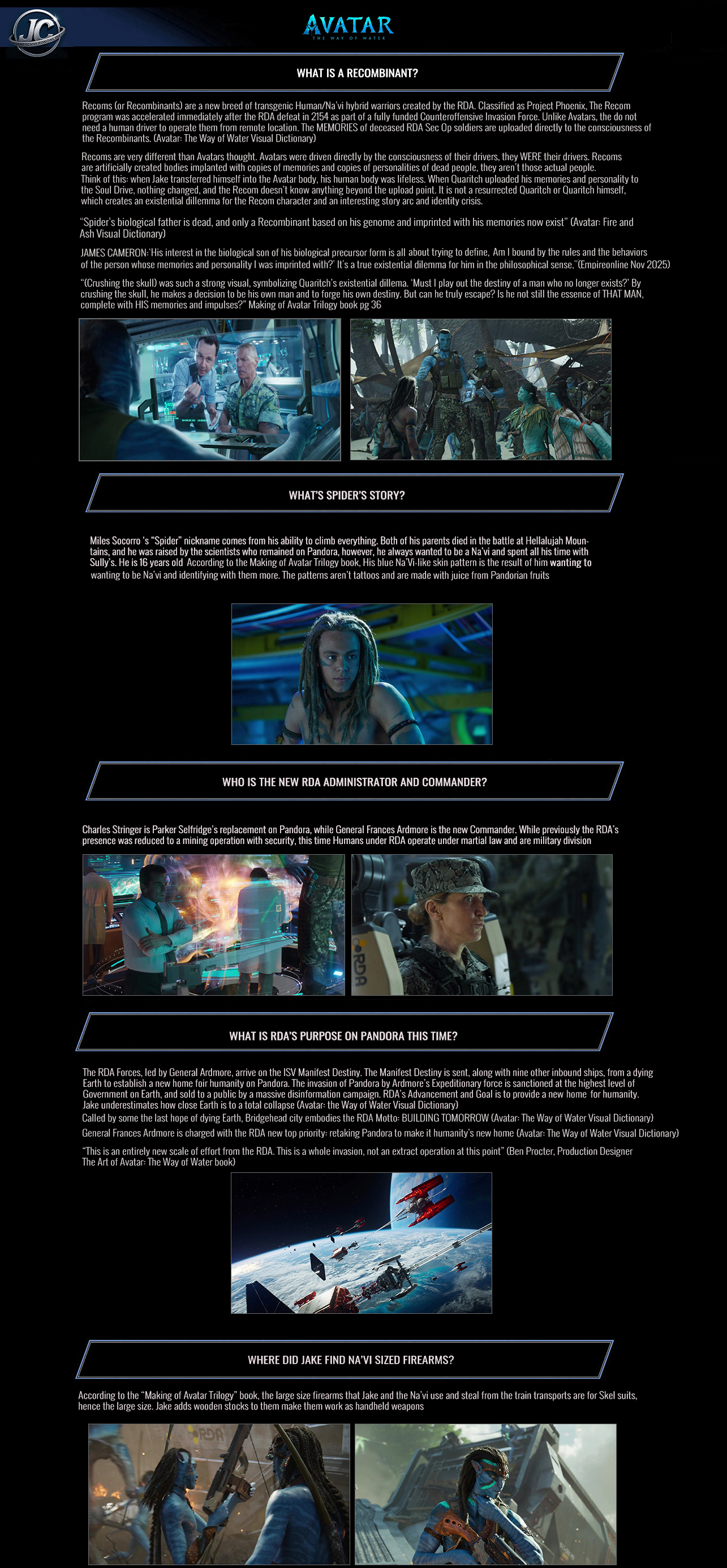 JAMES CAMERON ONLINE
